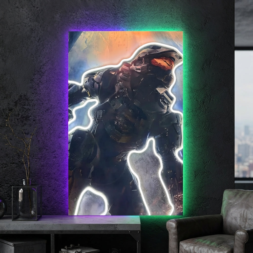 Halo Neon Tablo