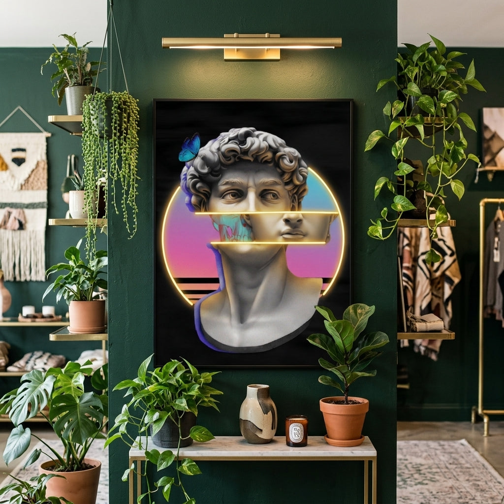 The Anatomy of David - Vapor Edition PopArt Tablo