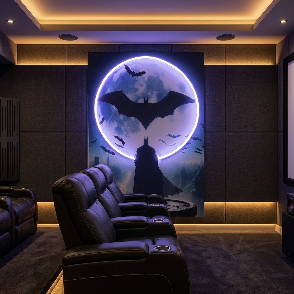Batman Neon Tablo