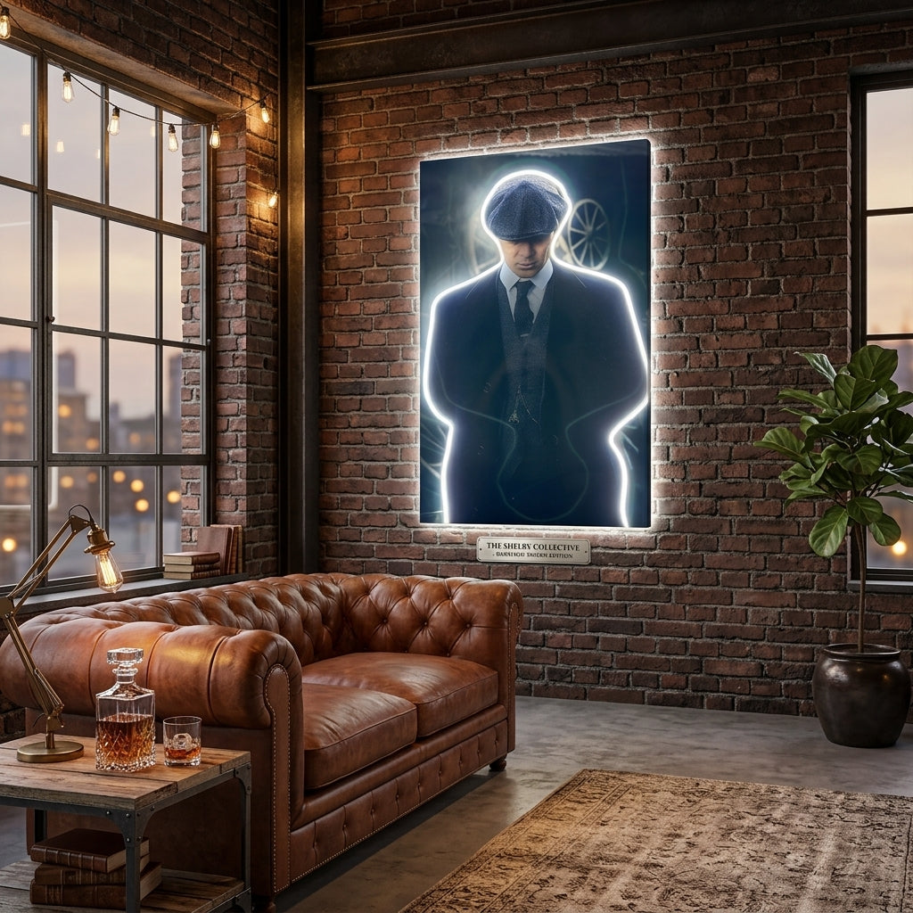 Tommy Shelby Neon Tablo