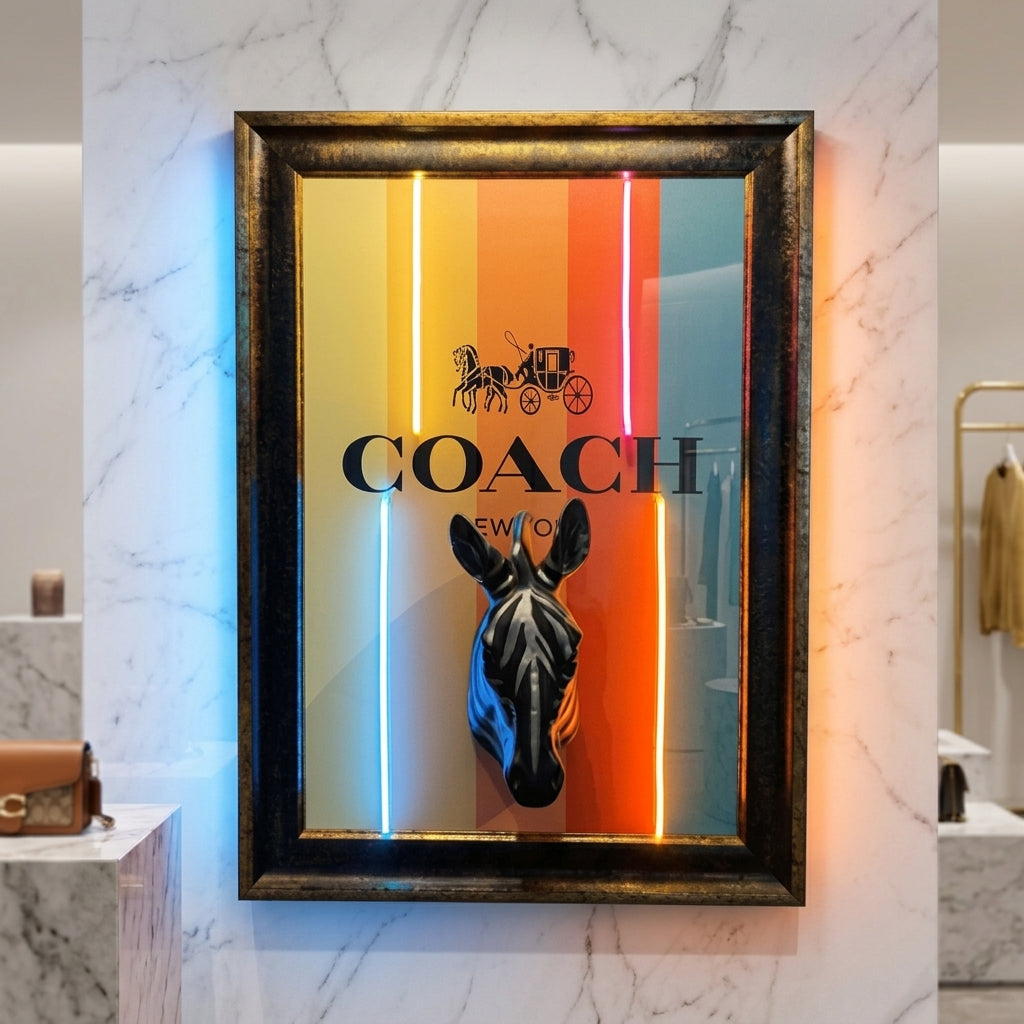 Coach Jungle Art Tablo