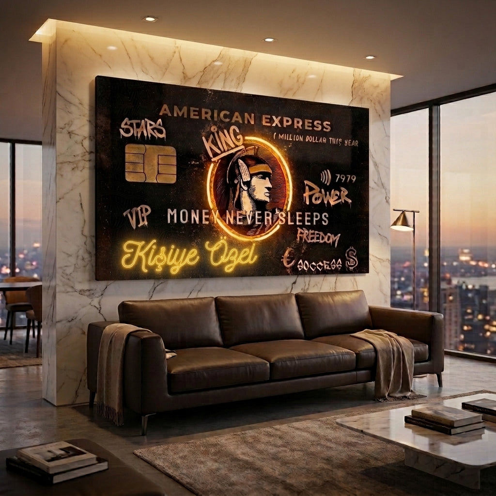 Seçkin VIP Gold Sanat Kartı Kişiye Özel