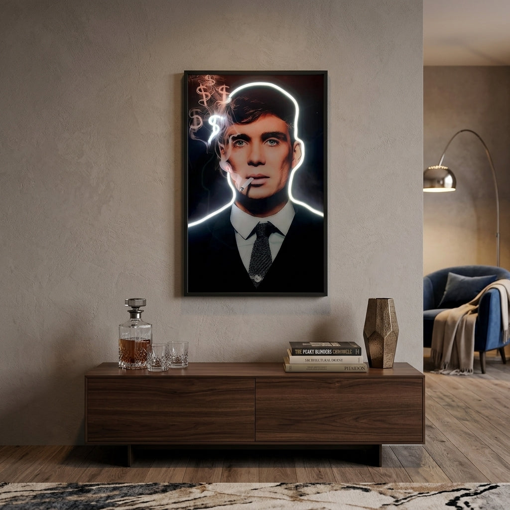 Thomas Shelby Neon Tablo