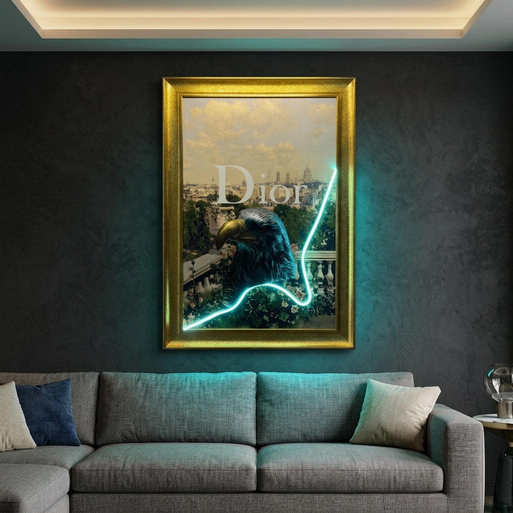 Dior Jungle Art Tablo
