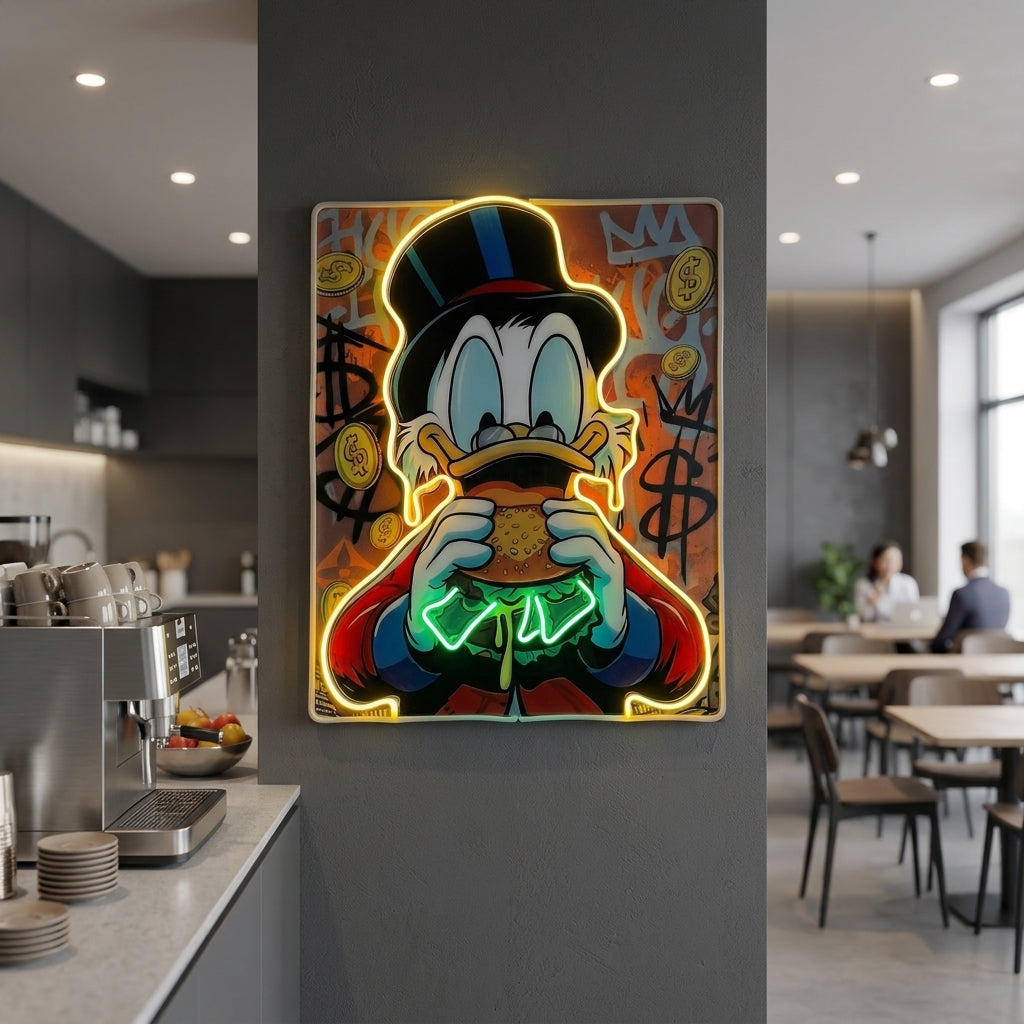 McDuck Dolar Burger Tasarımı