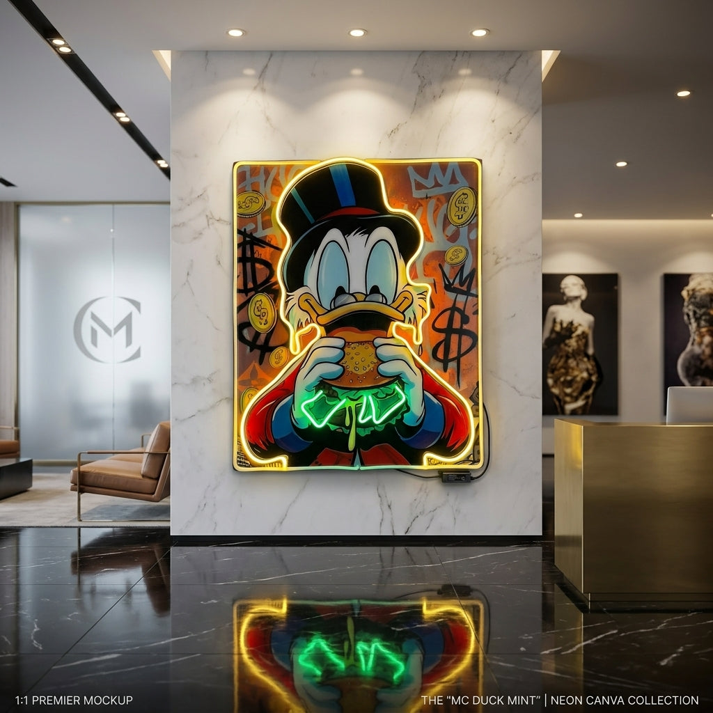 McDuck Dolar Burger Tasarımı