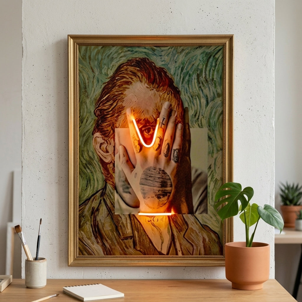 Van Gogh Trippin Art Tablo