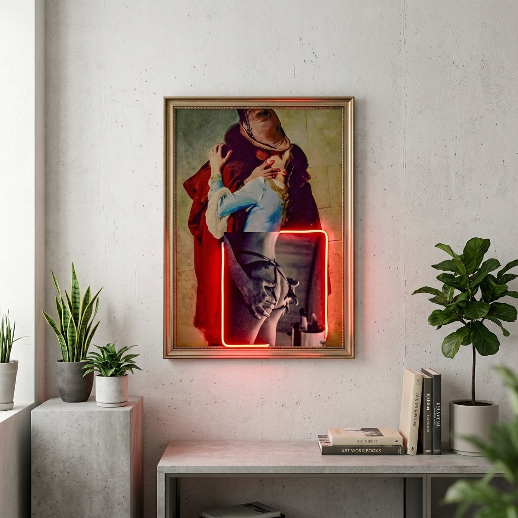 Beyefendi Art Neon Tablo Baskılı