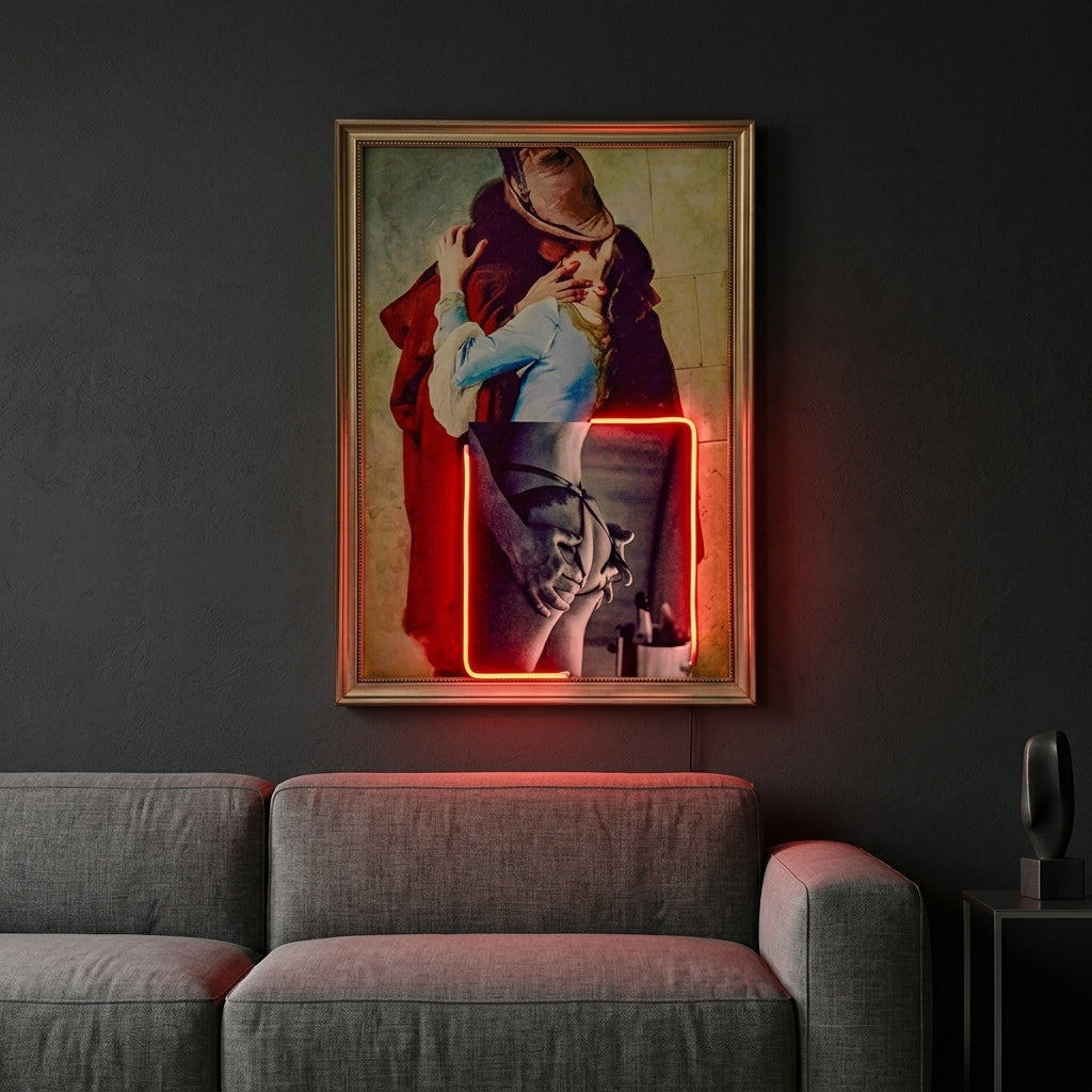 Beyefendi Art Neon Tablo Baskılı