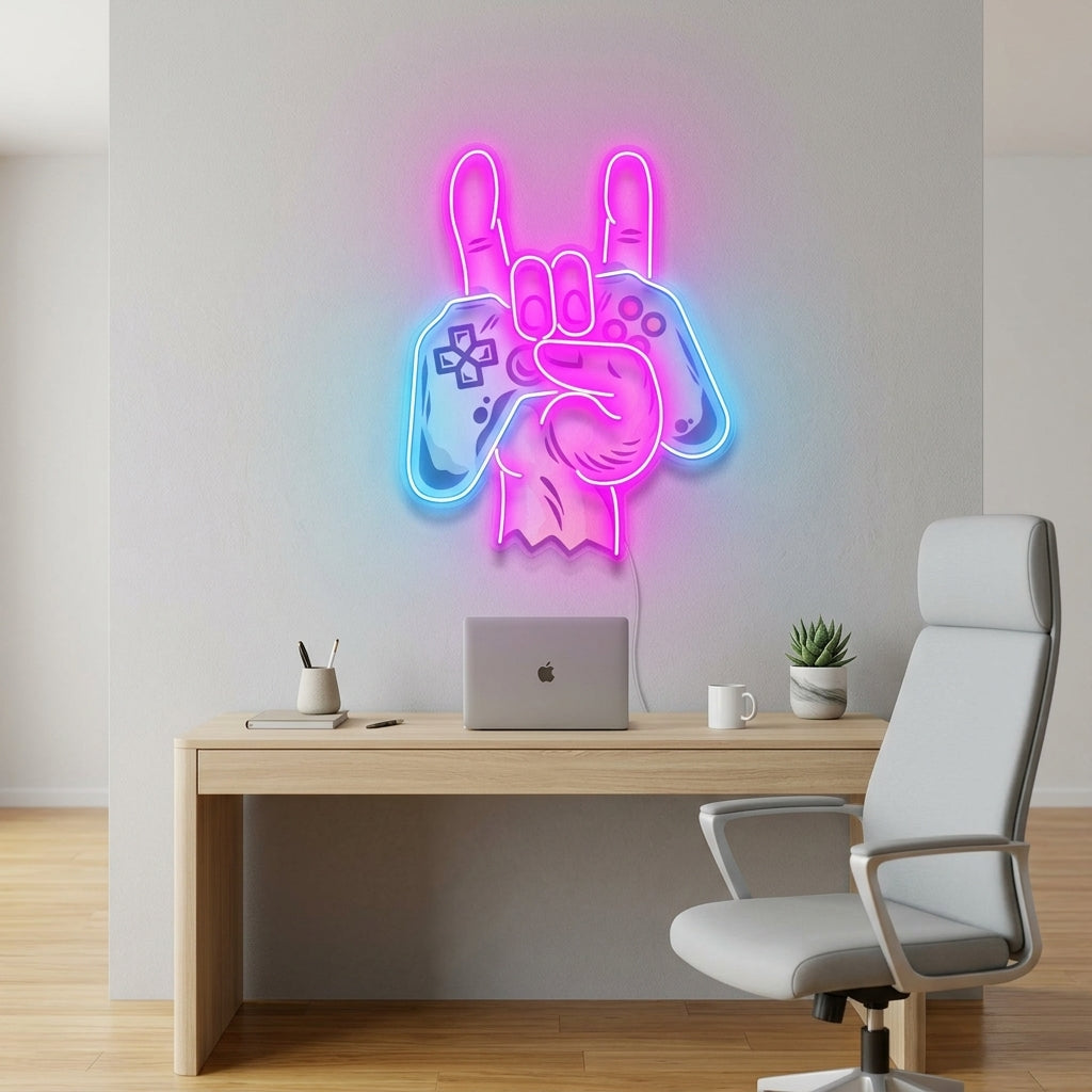 Game Hand Neon Tabela