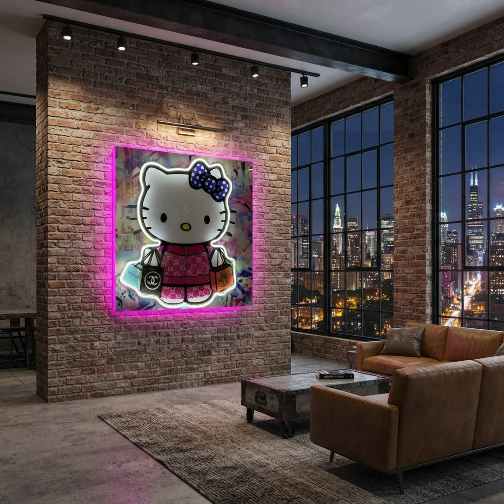 Hello Kitty Neon Tablo