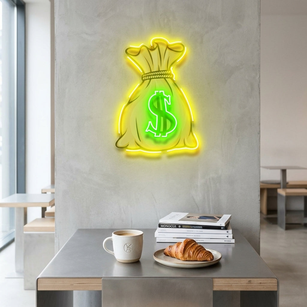 Cash Bag Neon Tabela