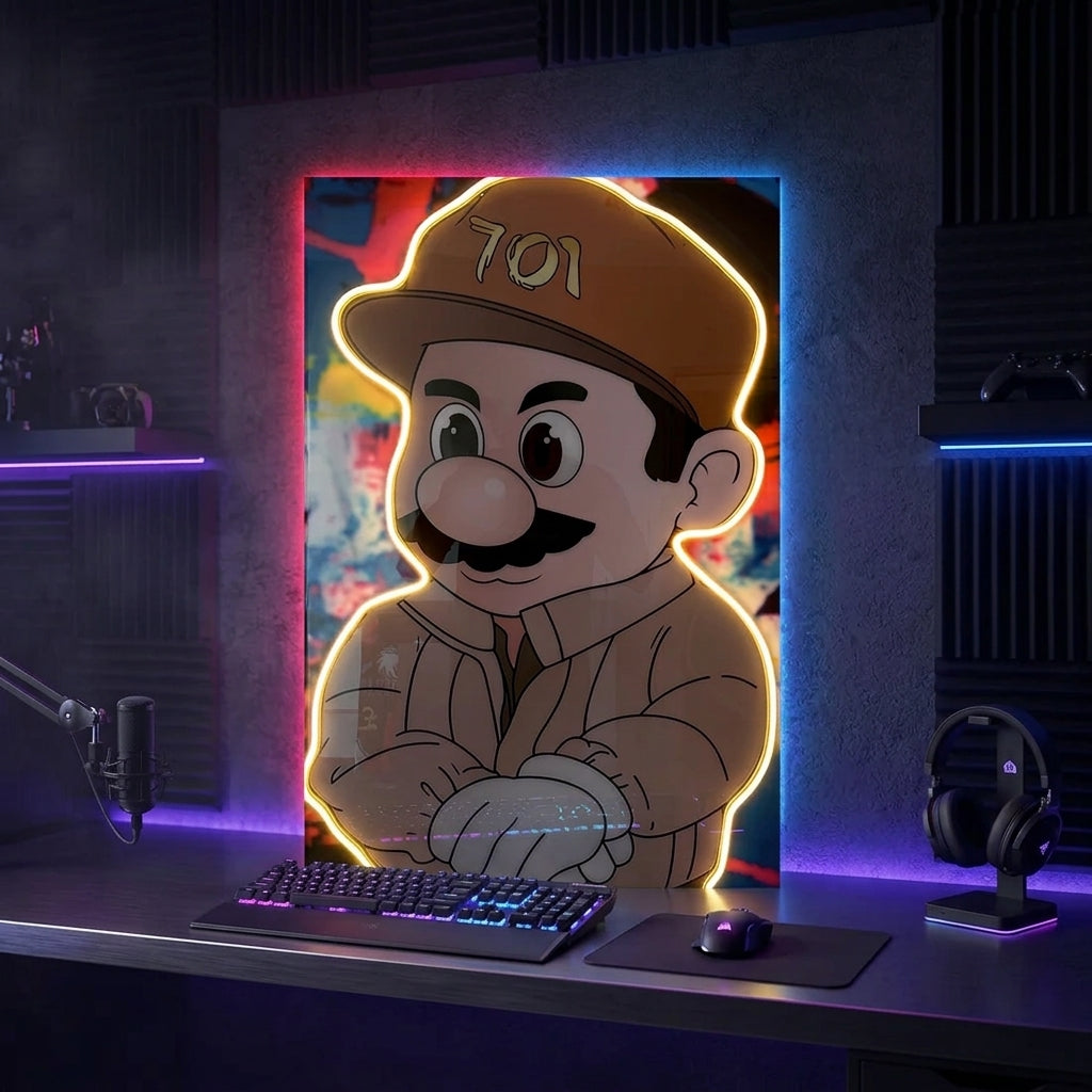 Chapo Bros Neon Tablo