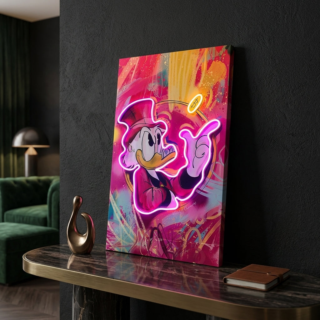 Mc Pato Pink Neon Tablo
