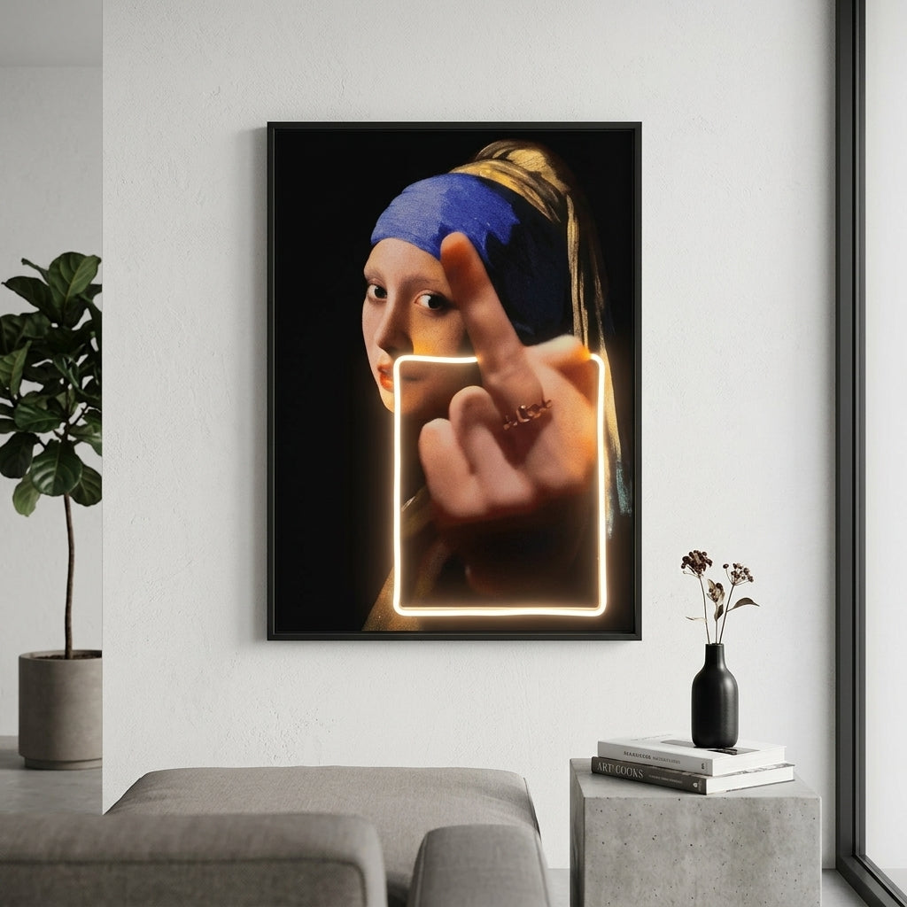Girl with a Pearl Earring Canvas Art Tablo