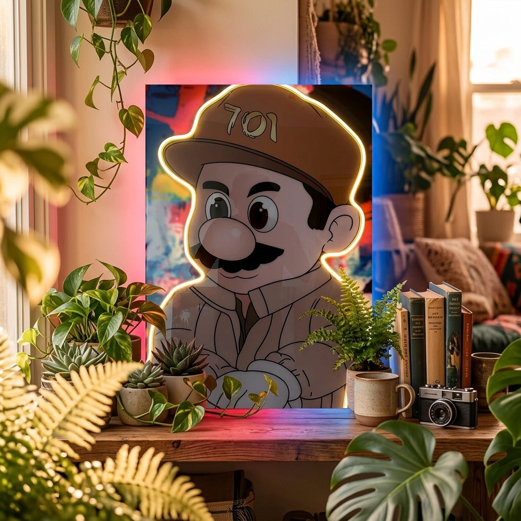 Chapo Bros Neon Tablo