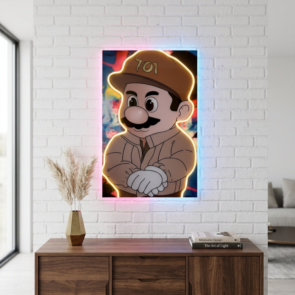 Chapo Bros Neon Tablo