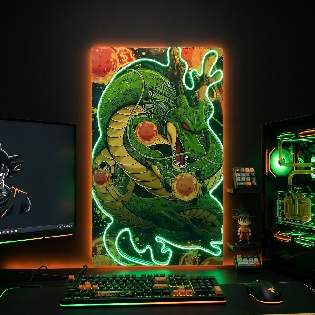 Shenlong Dikey Neon Tablo