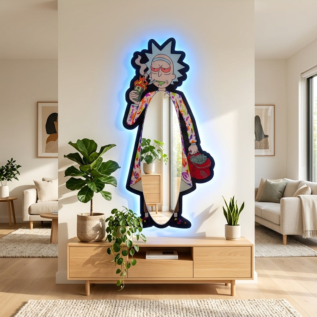 Rick High Siyah Ayna