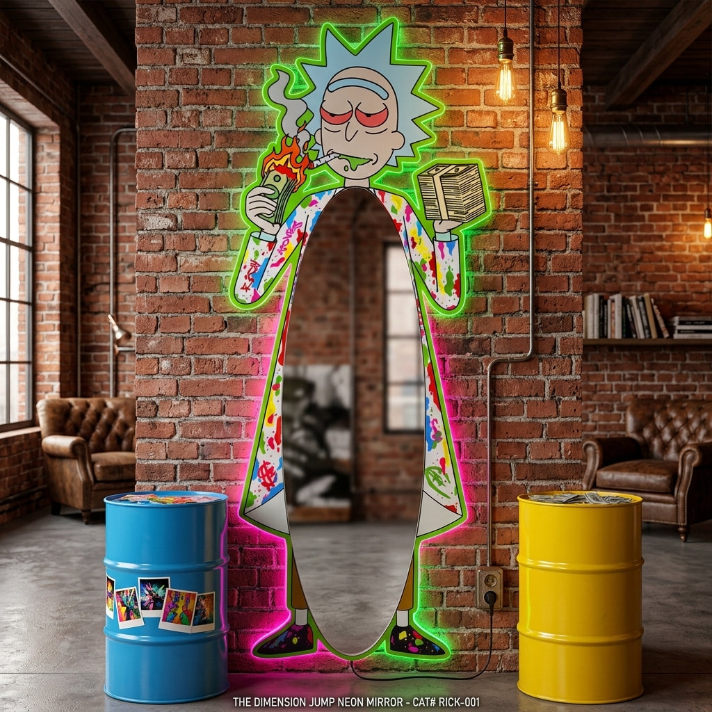 High Rick Neon Ayna