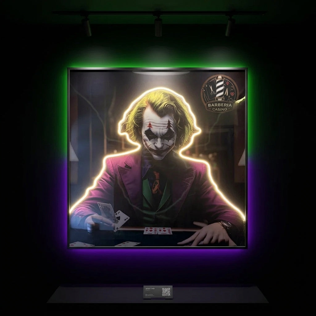 Joker Neon Tablo