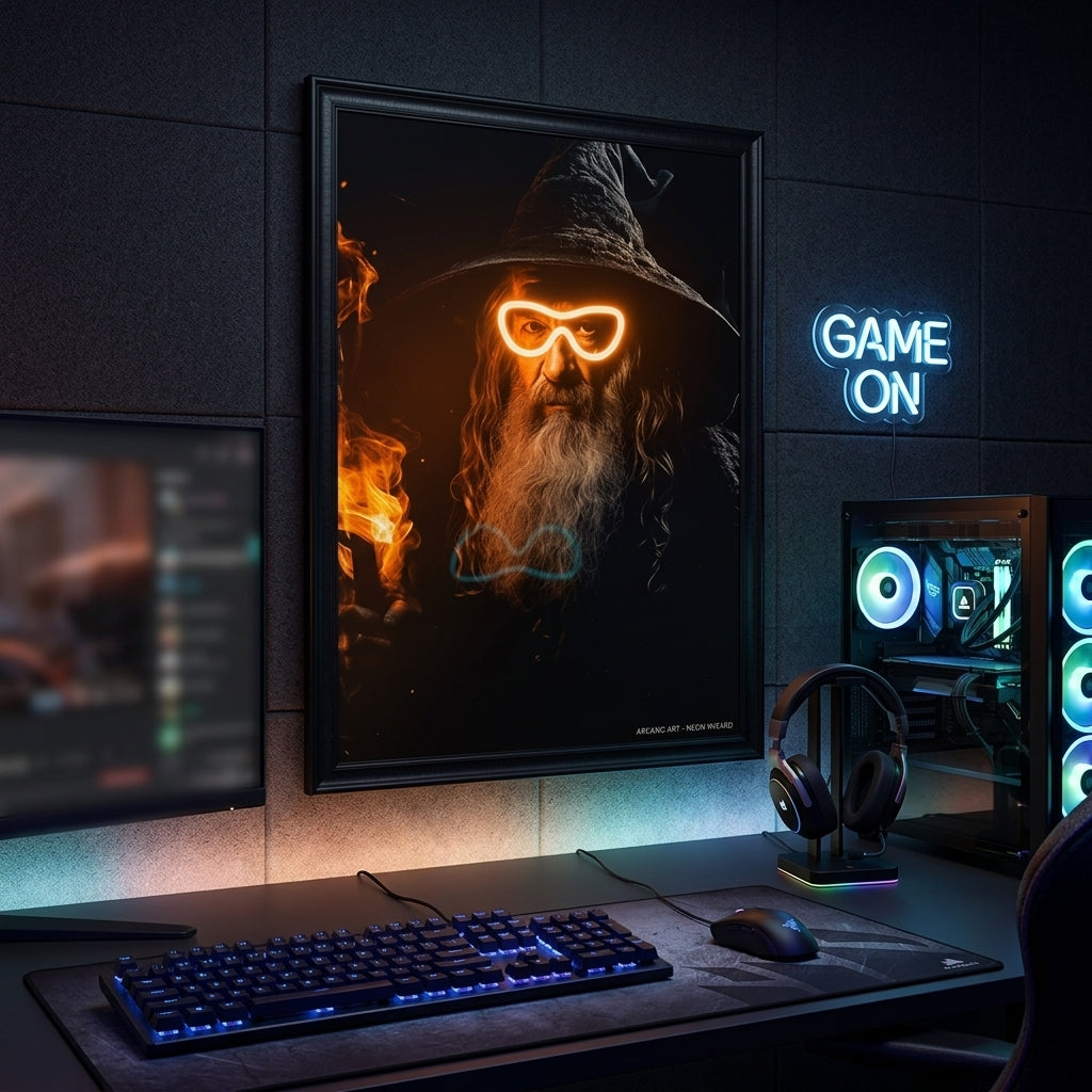 GANDALF Canvas Art Tablo
