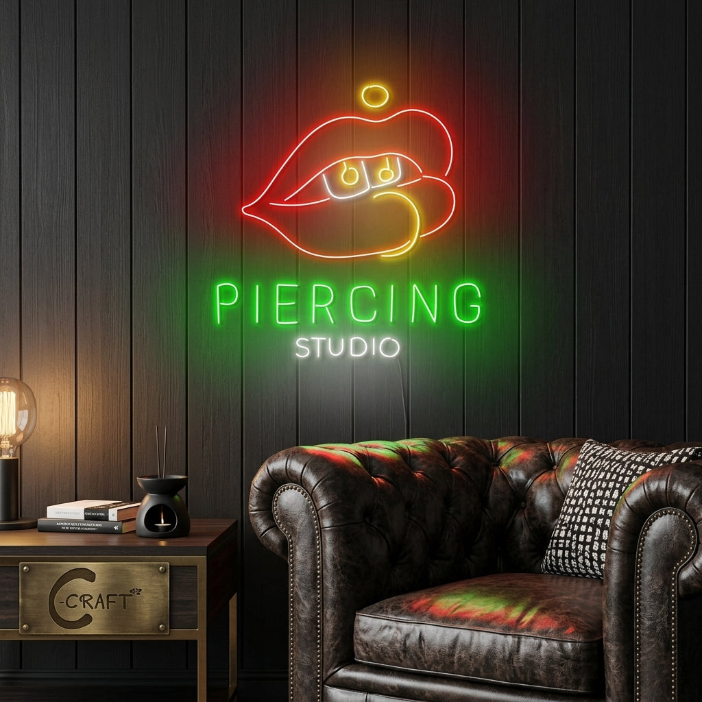 Piercing Studio Neon Dekor