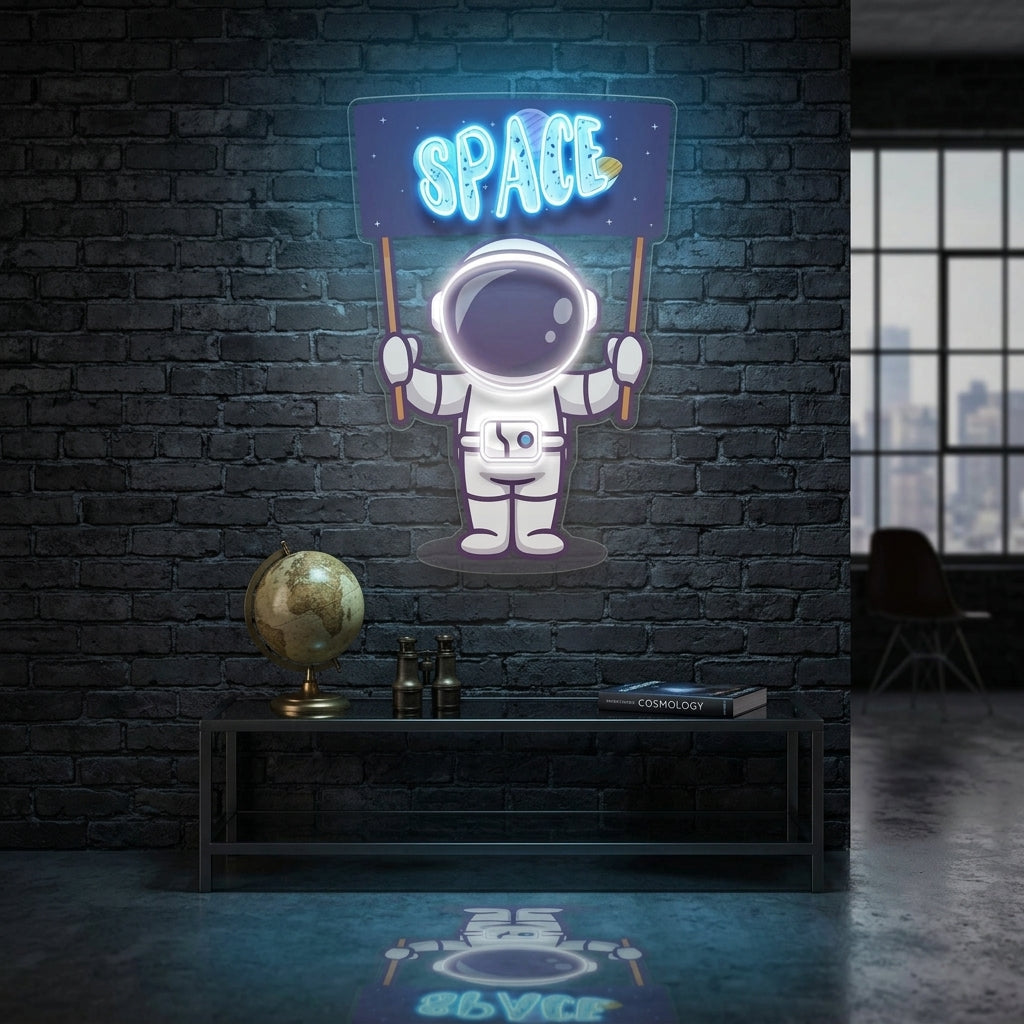 Astronot Kurulu Yapıt - Neon Tabela
