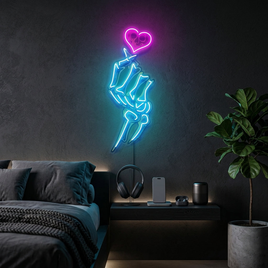 Love Handsign Neon Tabela