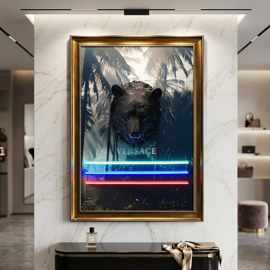 Versace Jungle Art Tablo