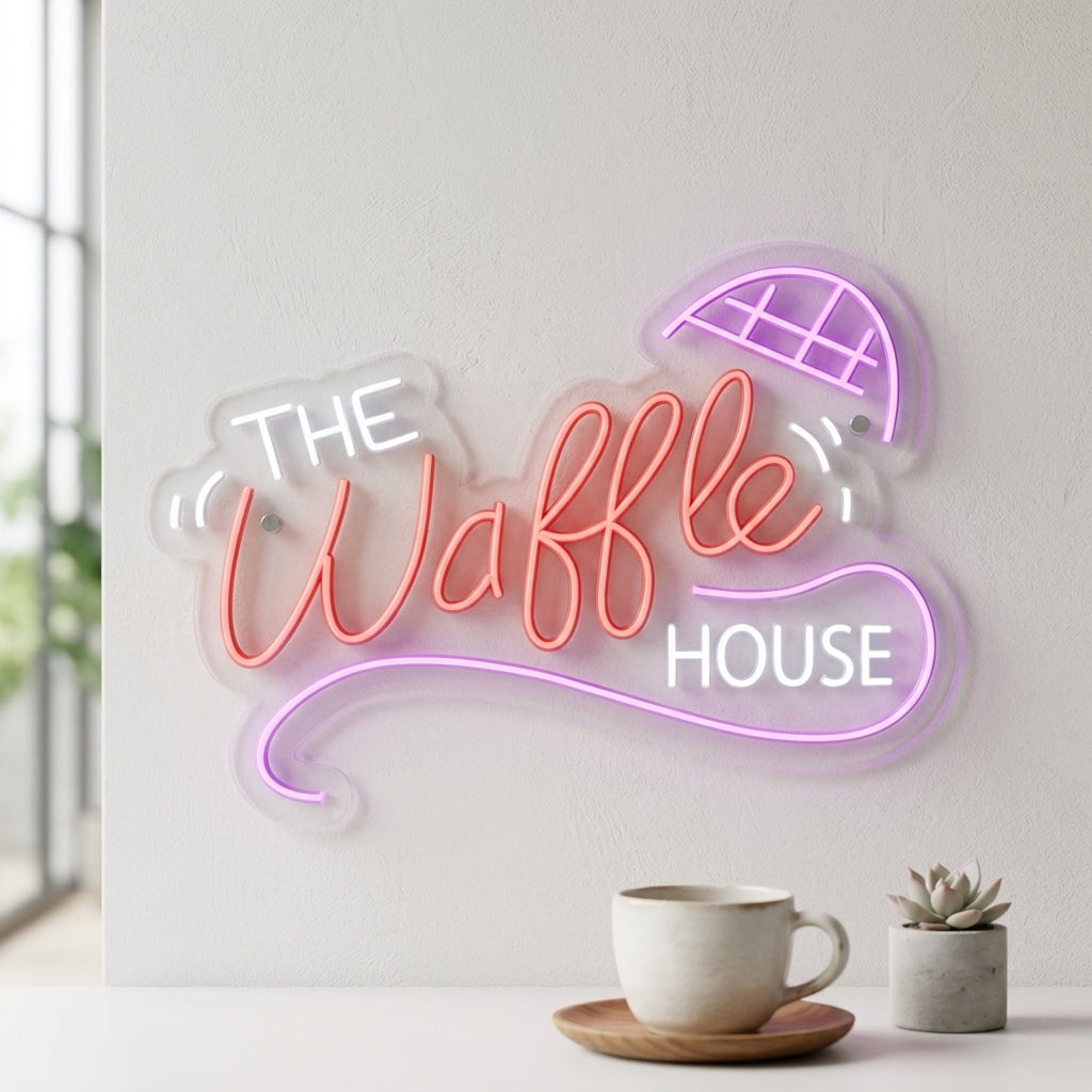 Waffle House Neon Tabela