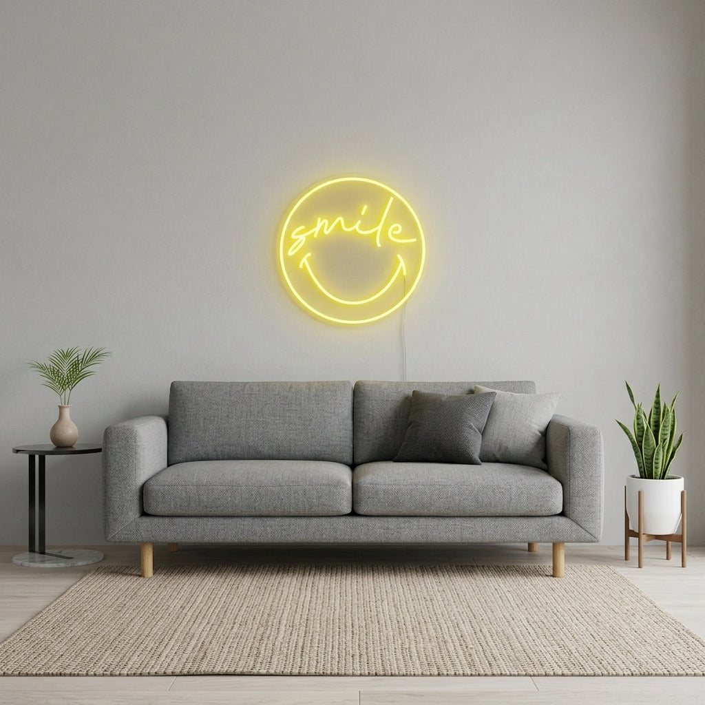 Smile Smiley , Neon Tabela
