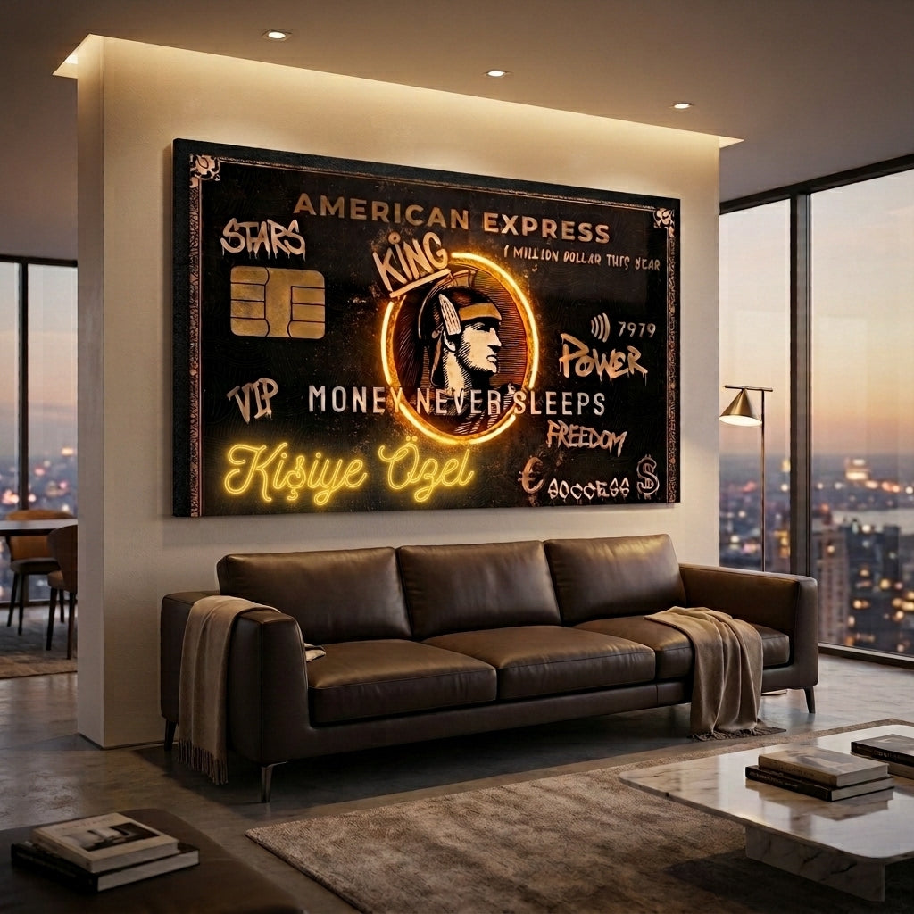 Seçkin VIP Gold Sanat Kartı Kişiye Özel