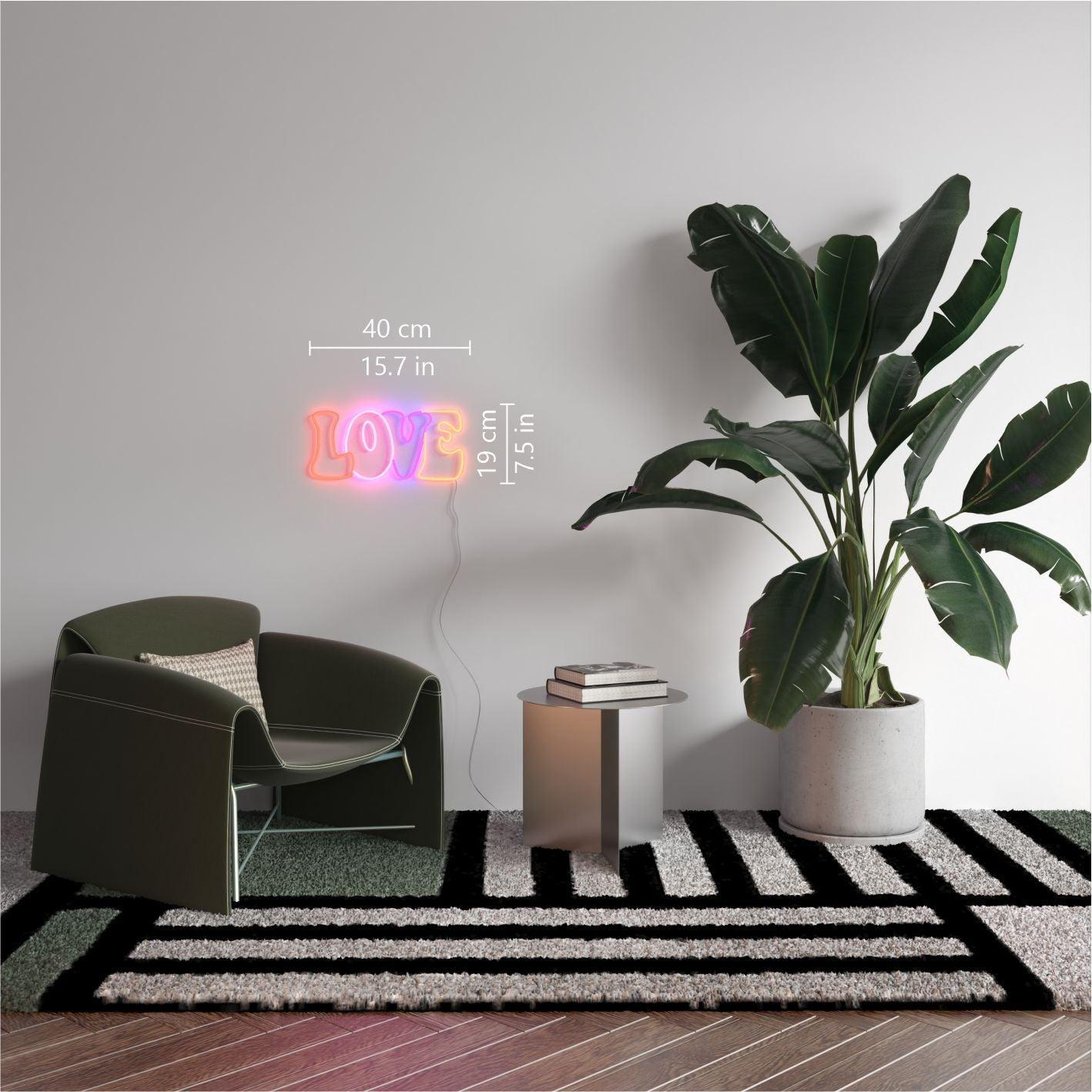 LOVE, Neon Tabela - Neonbir