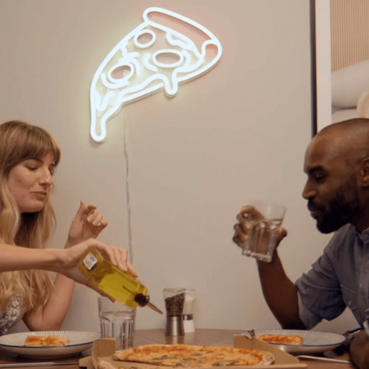 Pizza - Neon Tabela - Neonbir