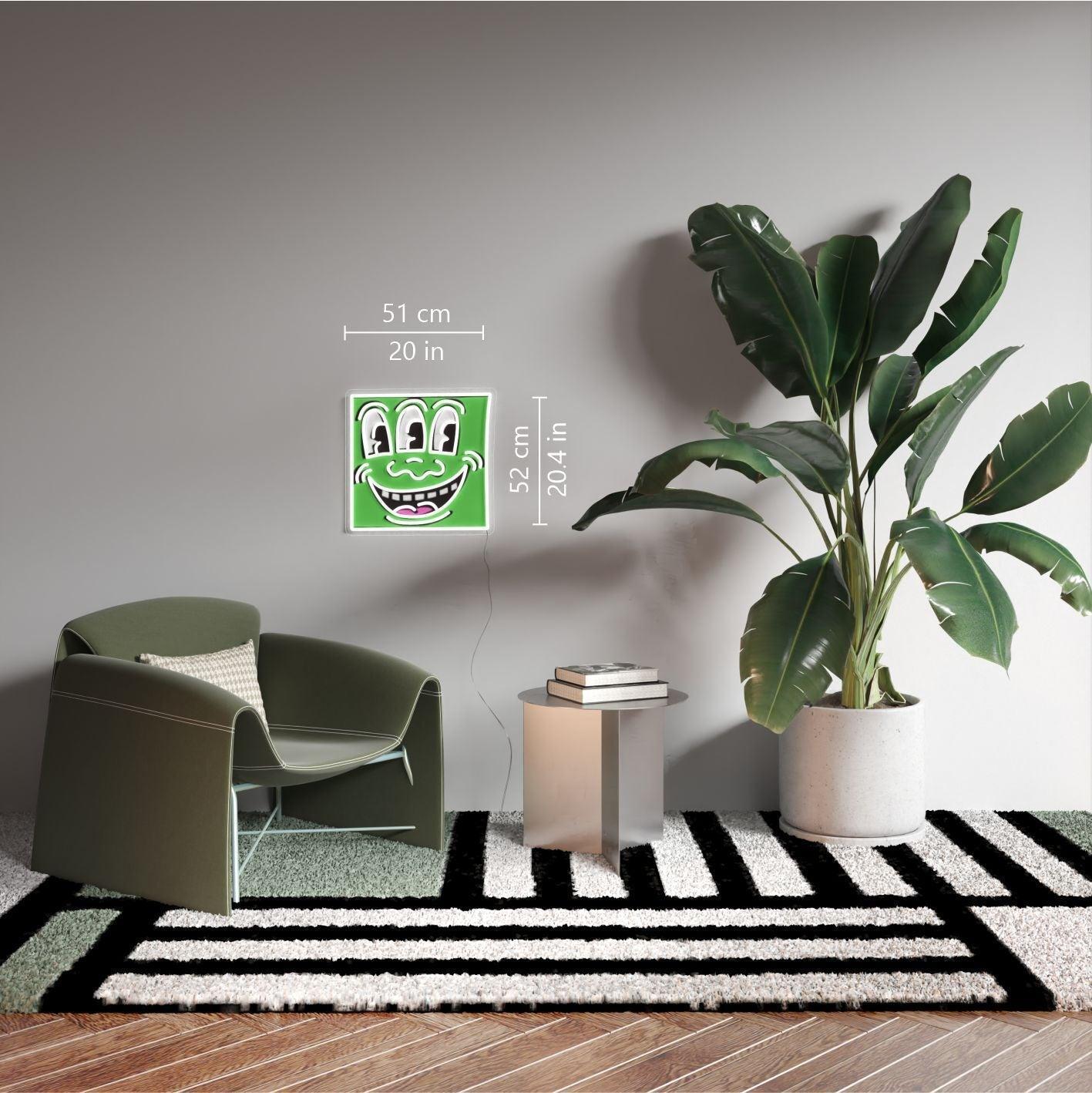 Triple Eyes, YP x Keith Haring, Neon Tabela - Neonbir