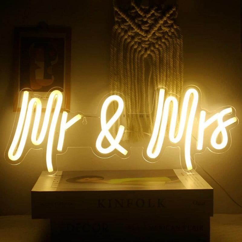 mr&mrs yazısı