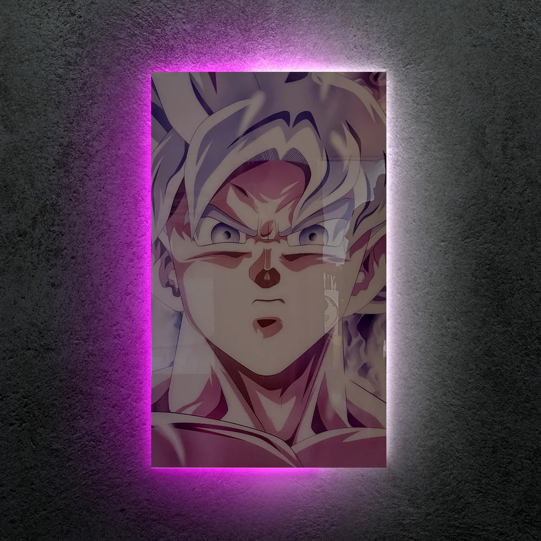 Goku Ultra İçgüdü Neon Tablo