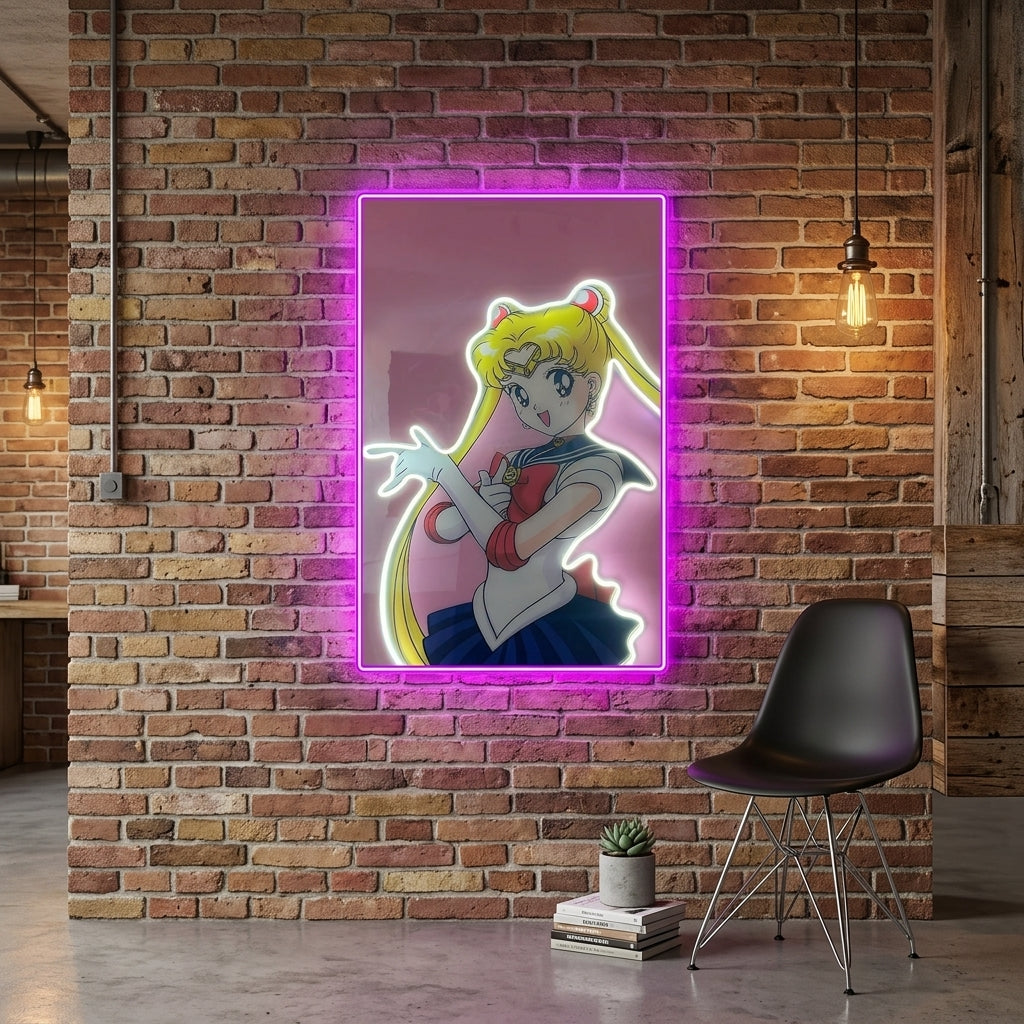 Sailor Moon Neon Tablo