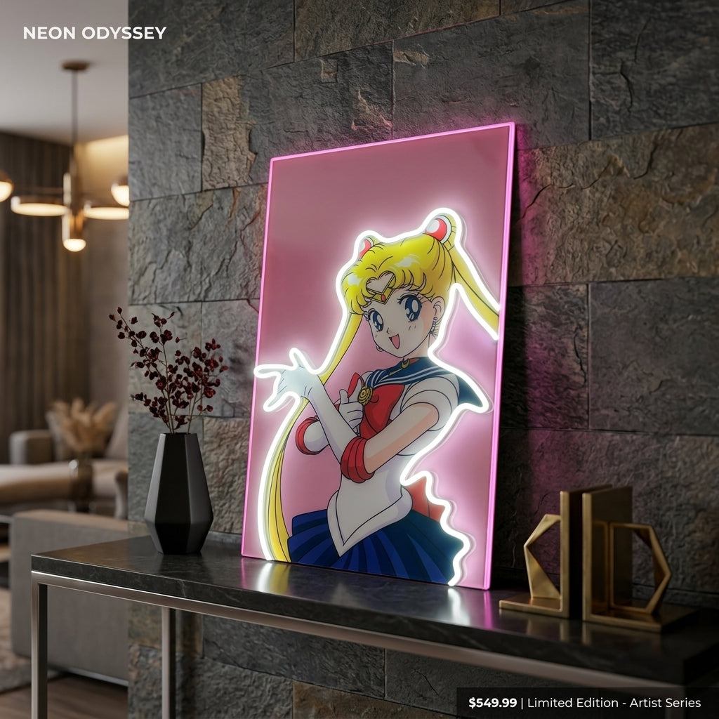 Sailor Moon Neon Tablo