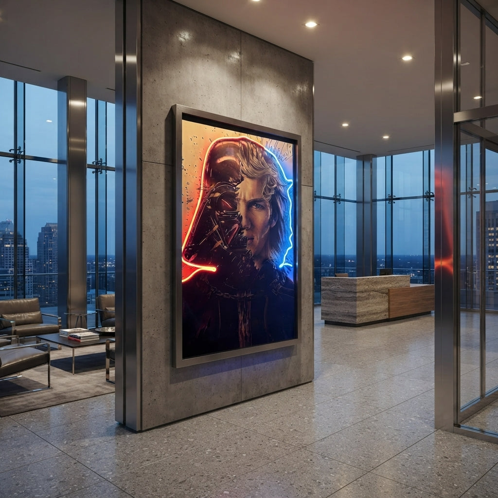Star Wars Neon Tablo