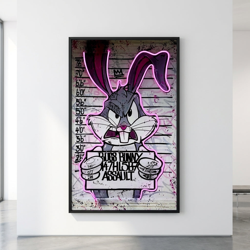 Bugs Bunny Neon Tablo