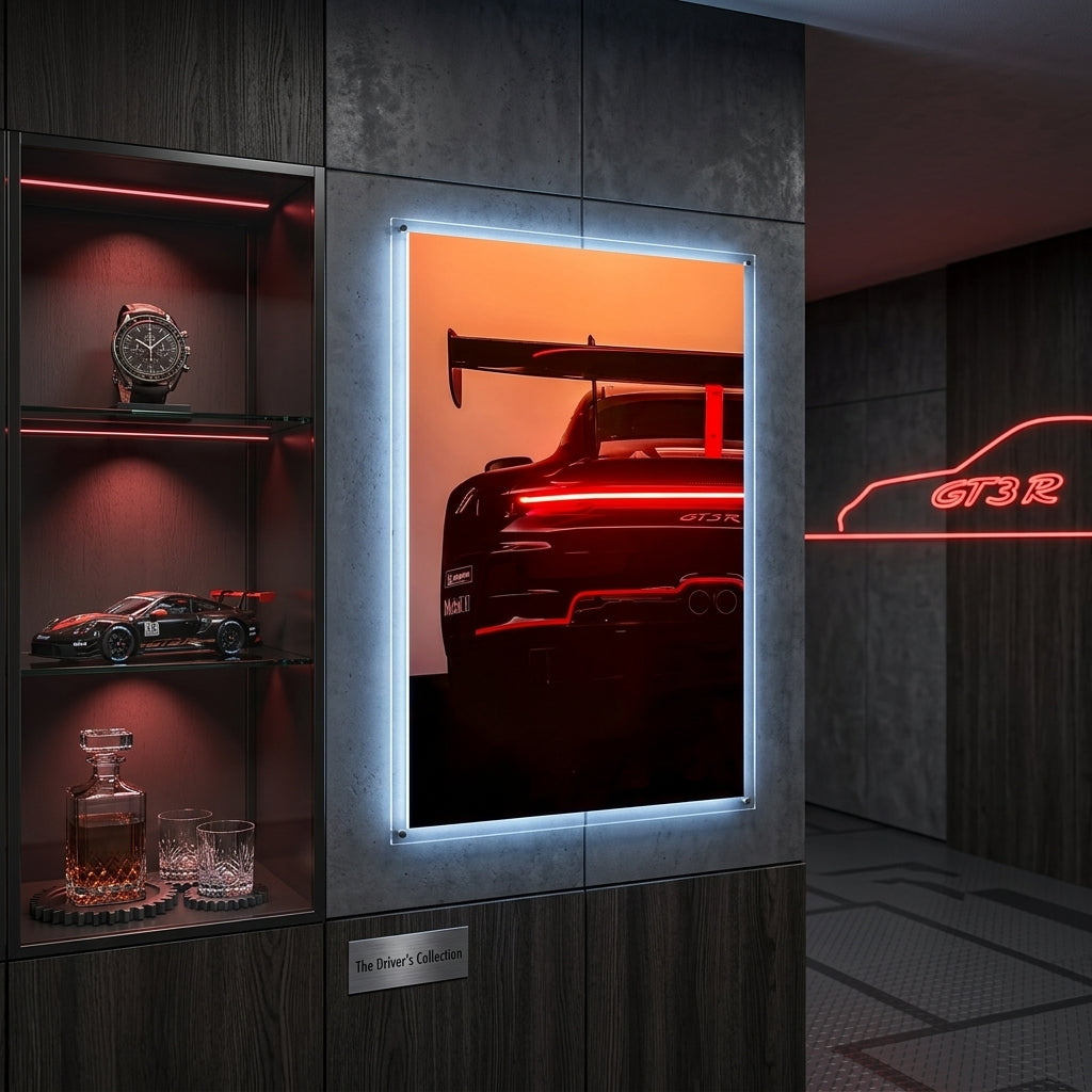 Porsche Neon Tablo