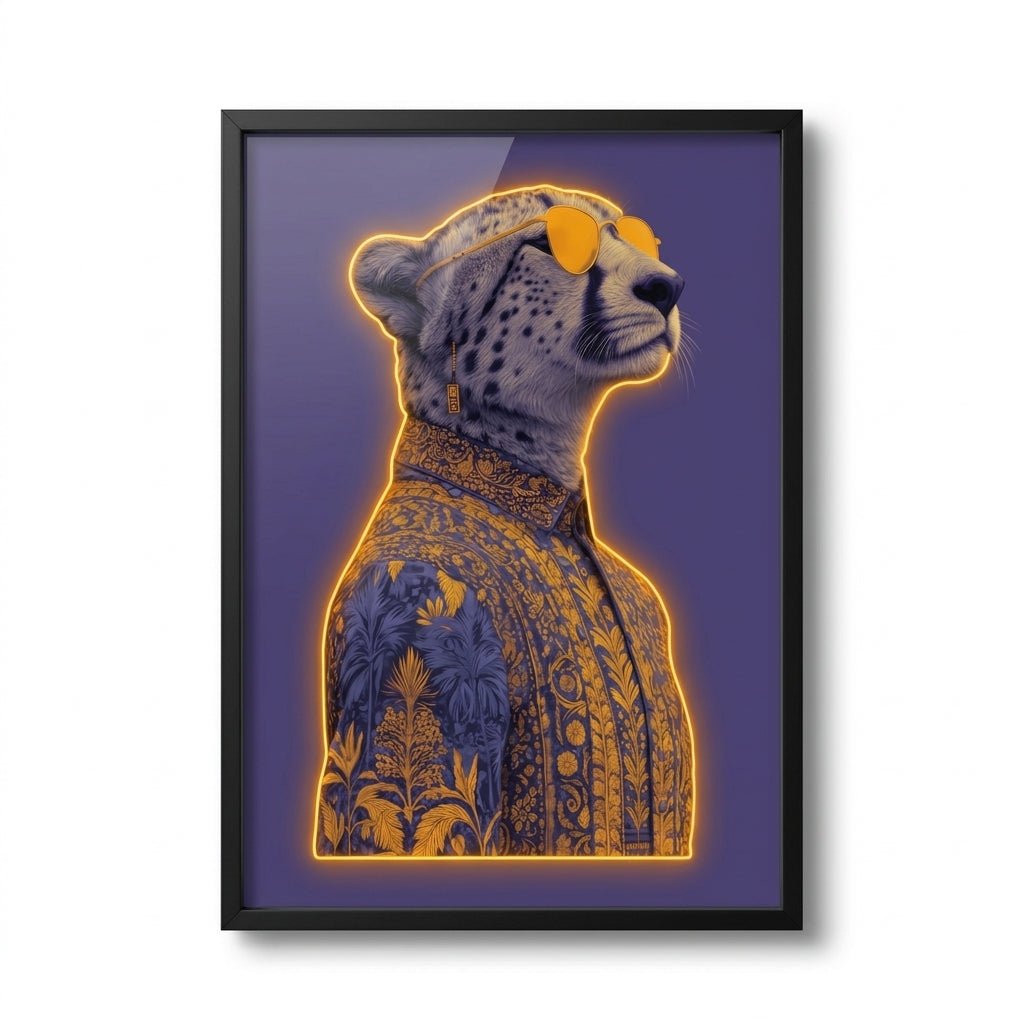'Purple &amp; Gold Safari' Premium Tablo – Yeni Ürün