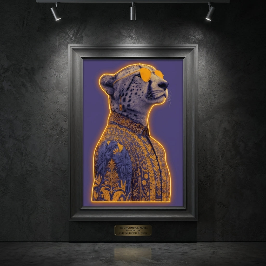 'Purple &amp; Gold Safari' Premium Tablo – Yeni Ürün