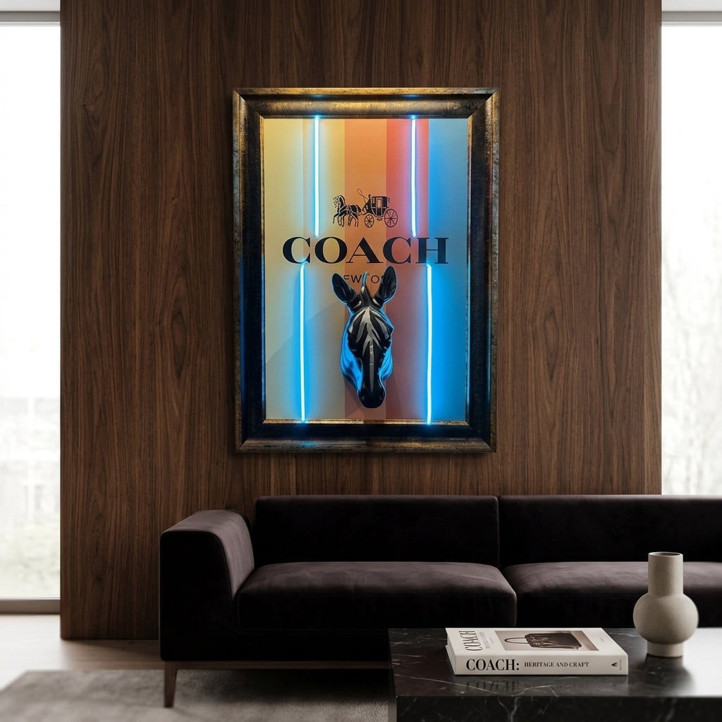Coach Jungle Art Tablo