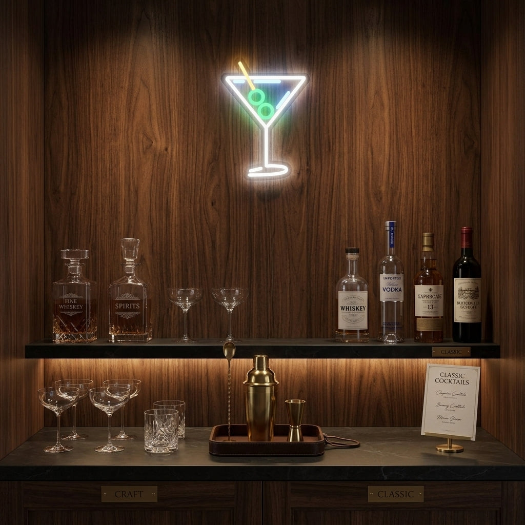 Kirli Martini - Neon Tabela