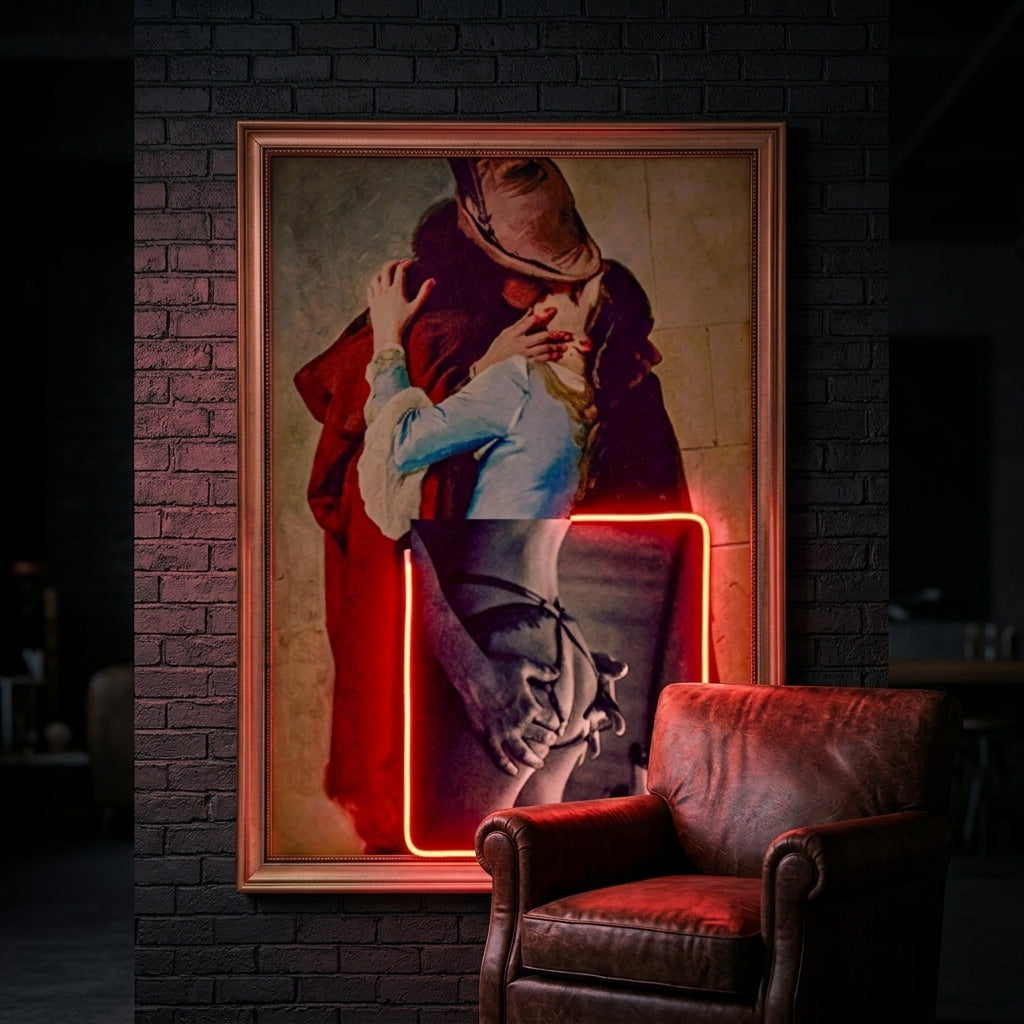 Beyefendi Art Neon Tablo Baskılı