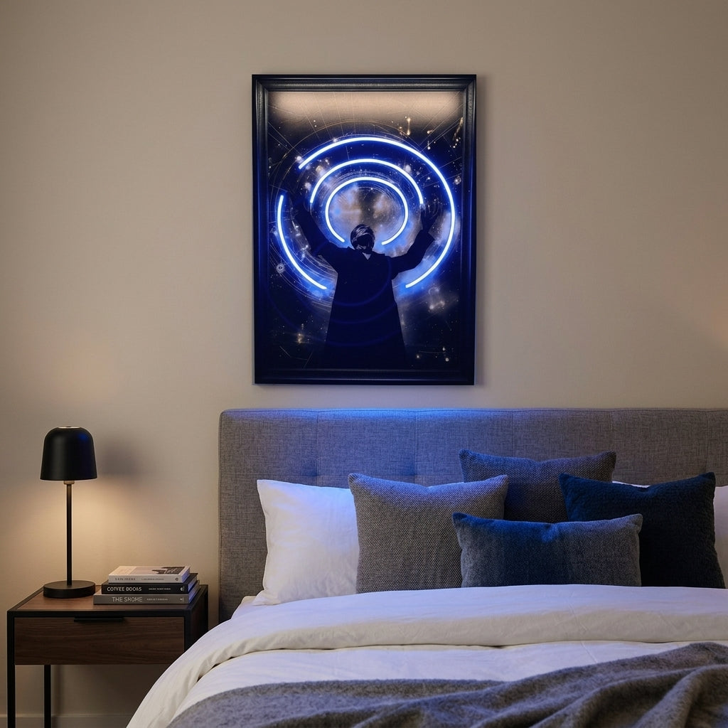 NICOLA TESLA Canvas Art Tablo