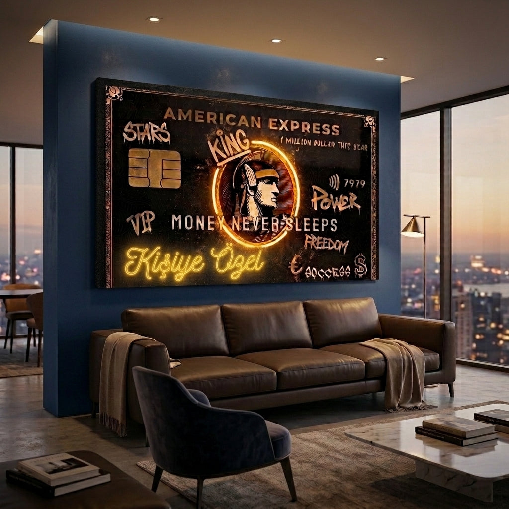 Seçkin VIP Gold Sanat Kartı Kişiye Özel
